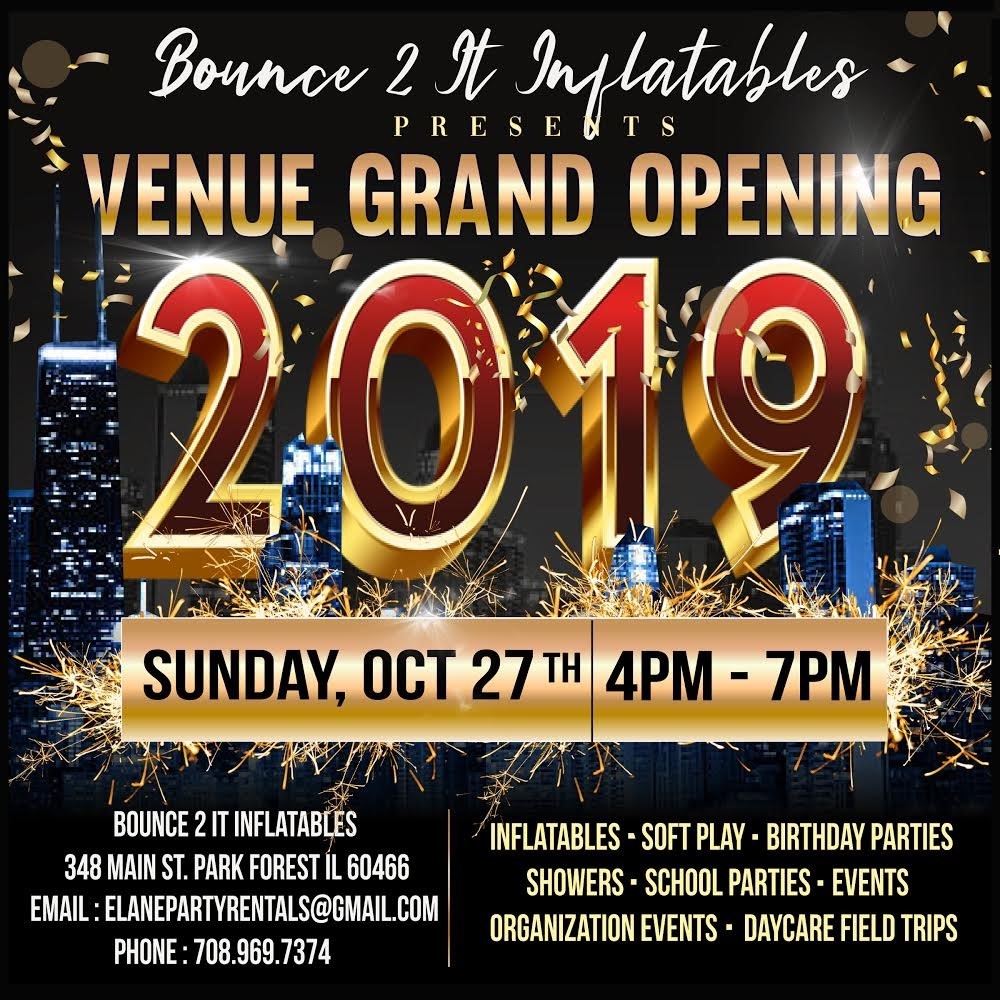 Bounce 2 It Inflatables Grand Opening