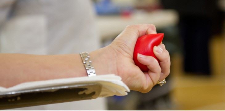 blood drive arm