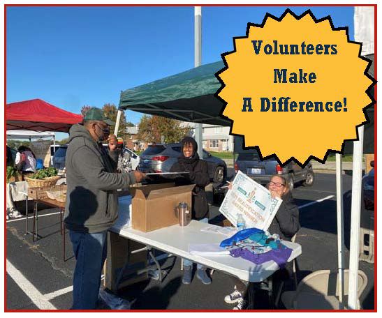 Volunteers Make A Difference Image