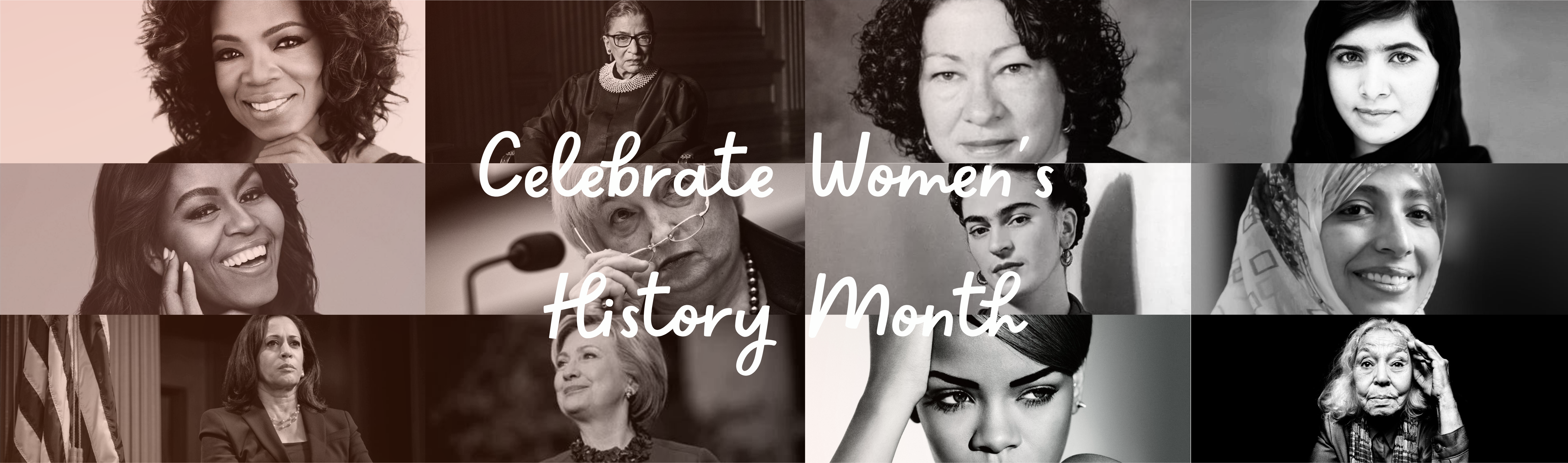 Womens history month banner image