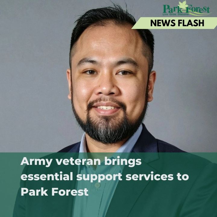 Clicking this image will take you to a story about a Park Forest Army Veteran returning to serve. 
