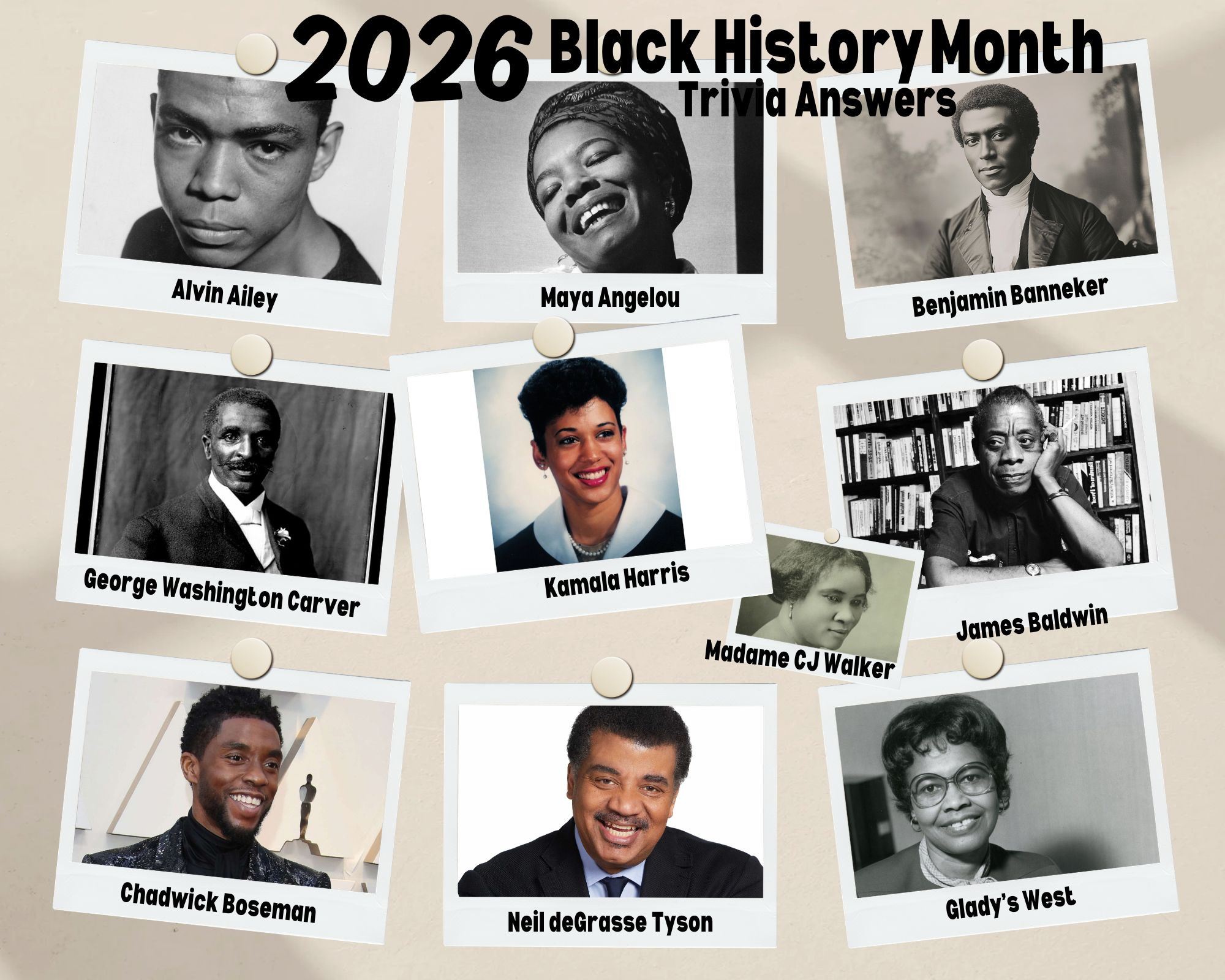 Black History Month Trivia Answers 