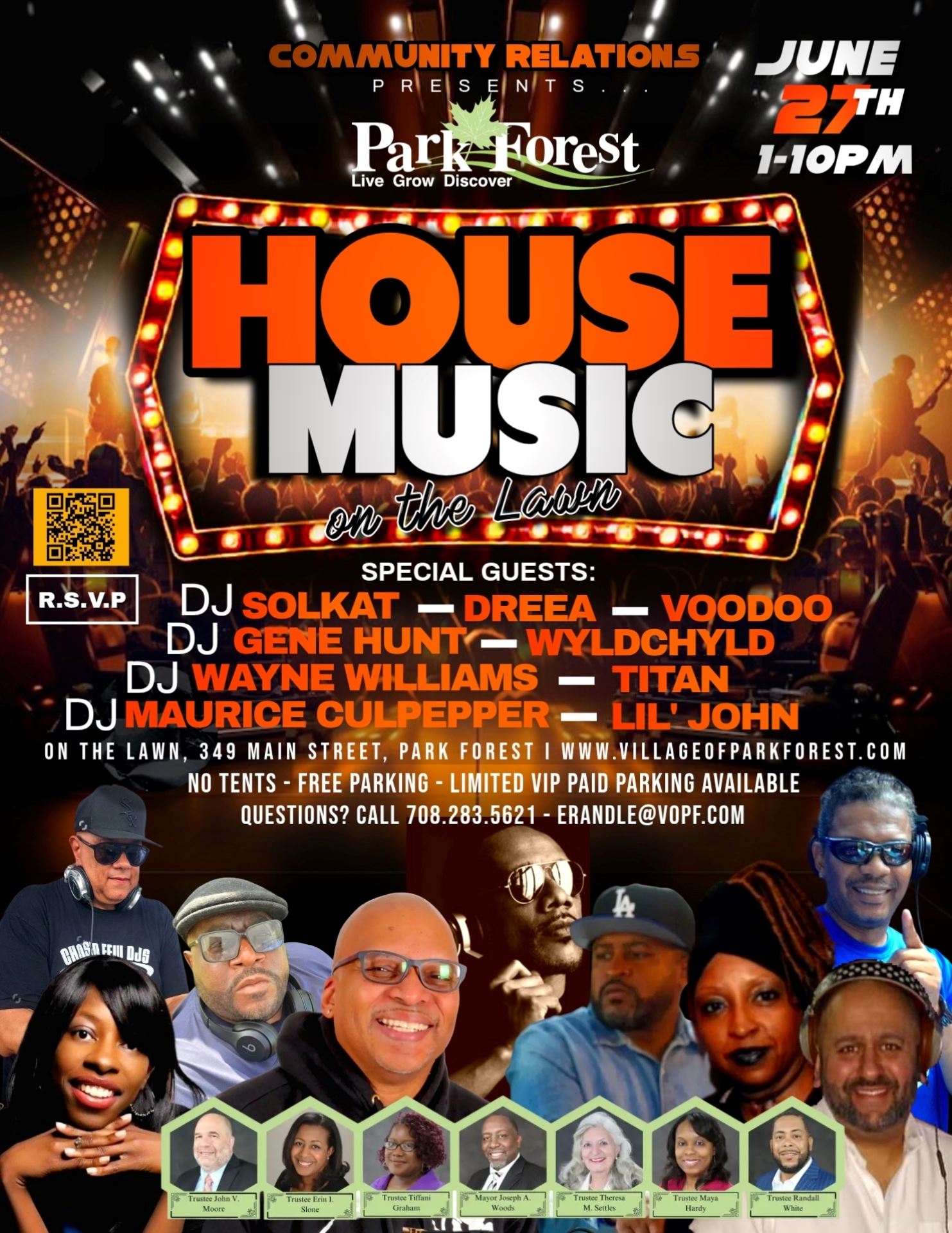 house music party flyer
