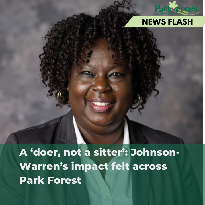 A ‘doer, not a sitter’: Johnson-Warren’s impact felt across Park Forest
