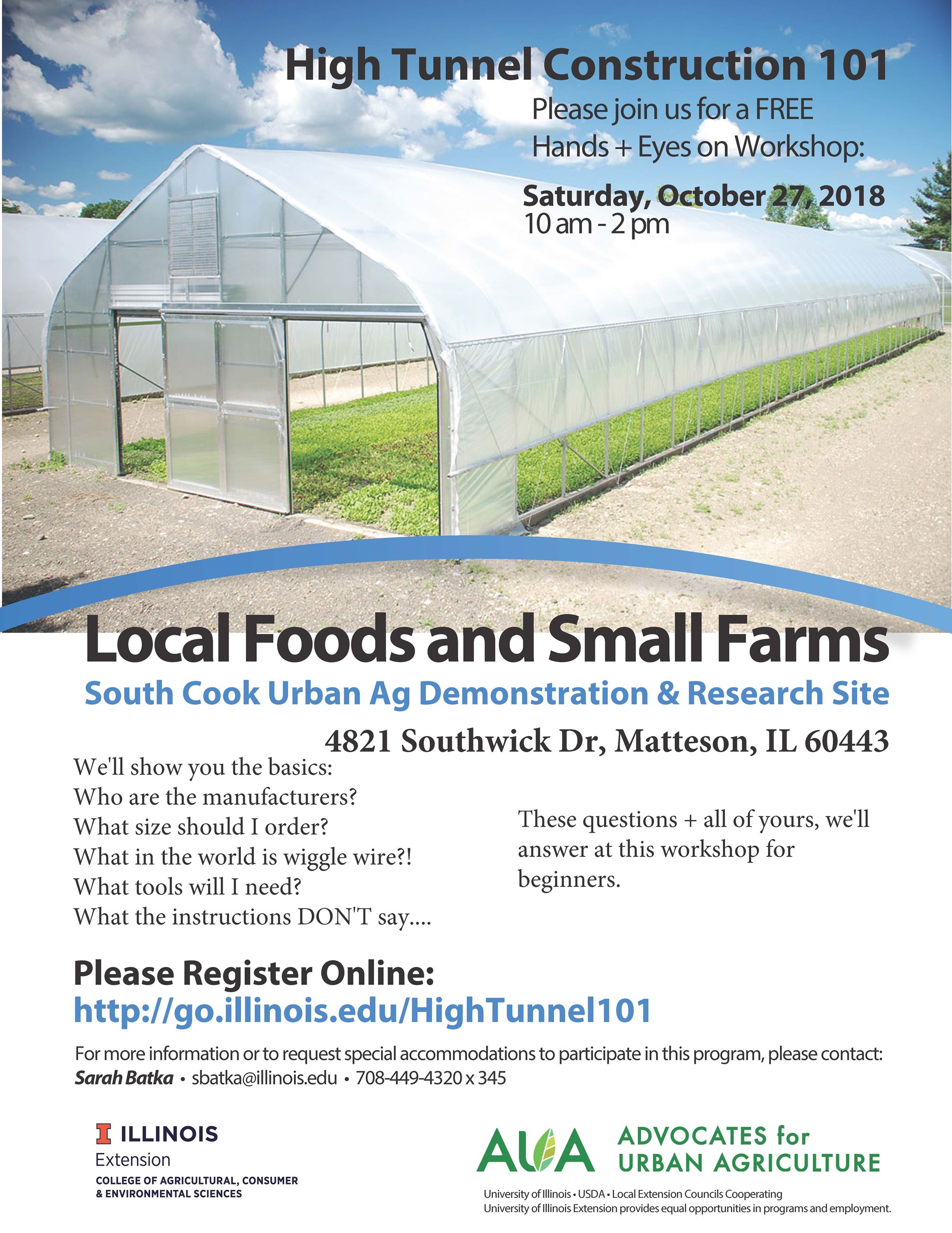 High Tunnel 101 Oct.27.2018