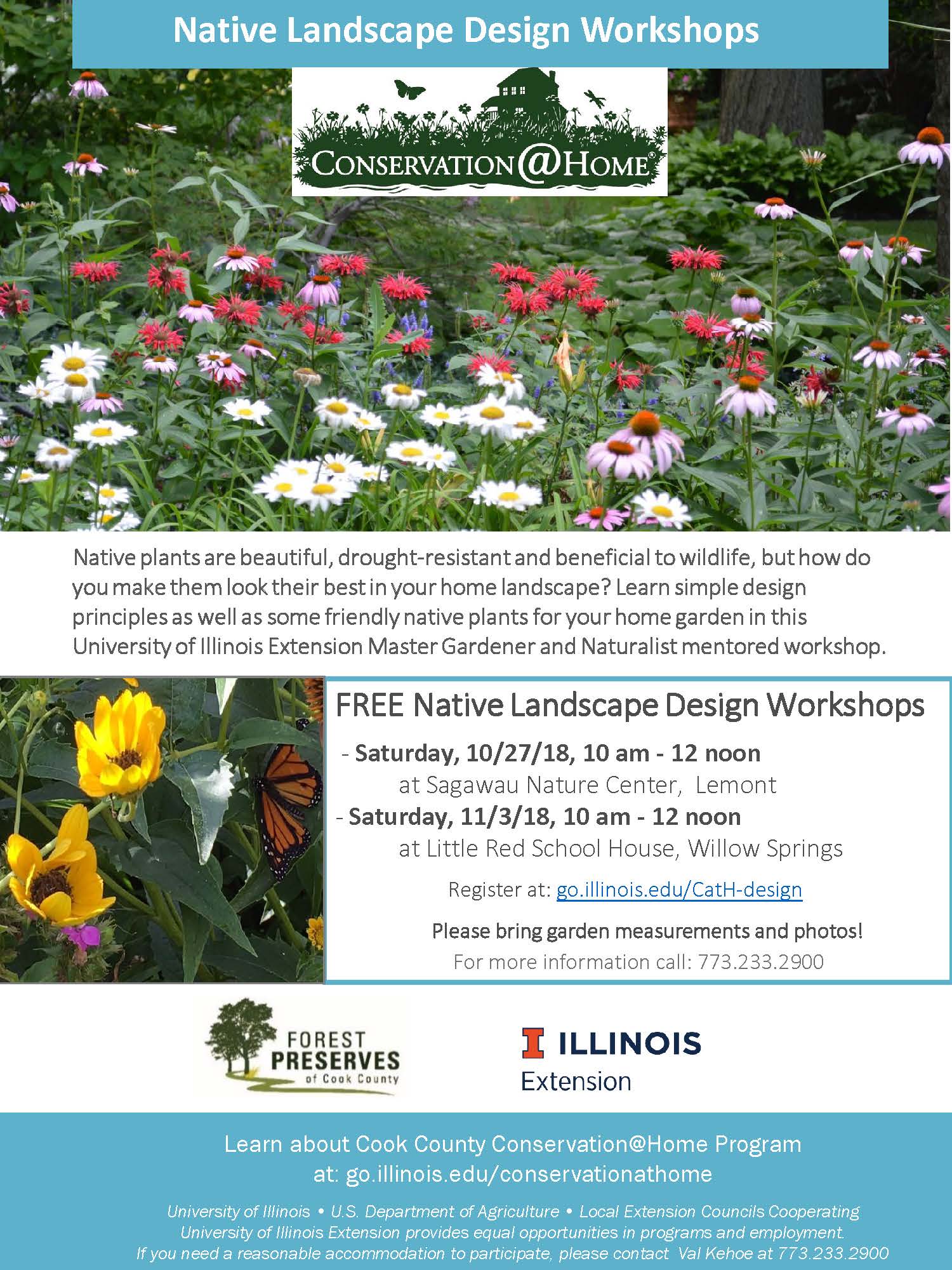Native-Landscape-Design-Workshops Autumn 2018