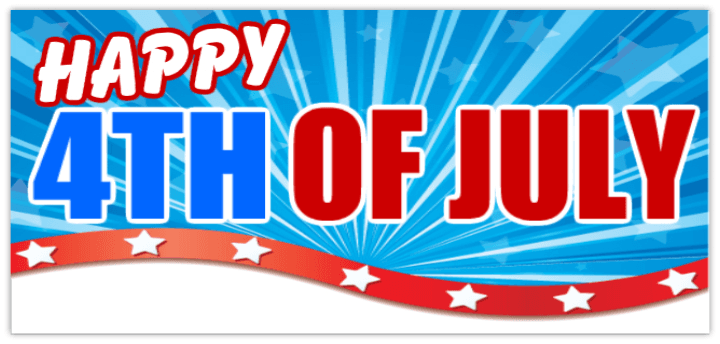 4th of July logo