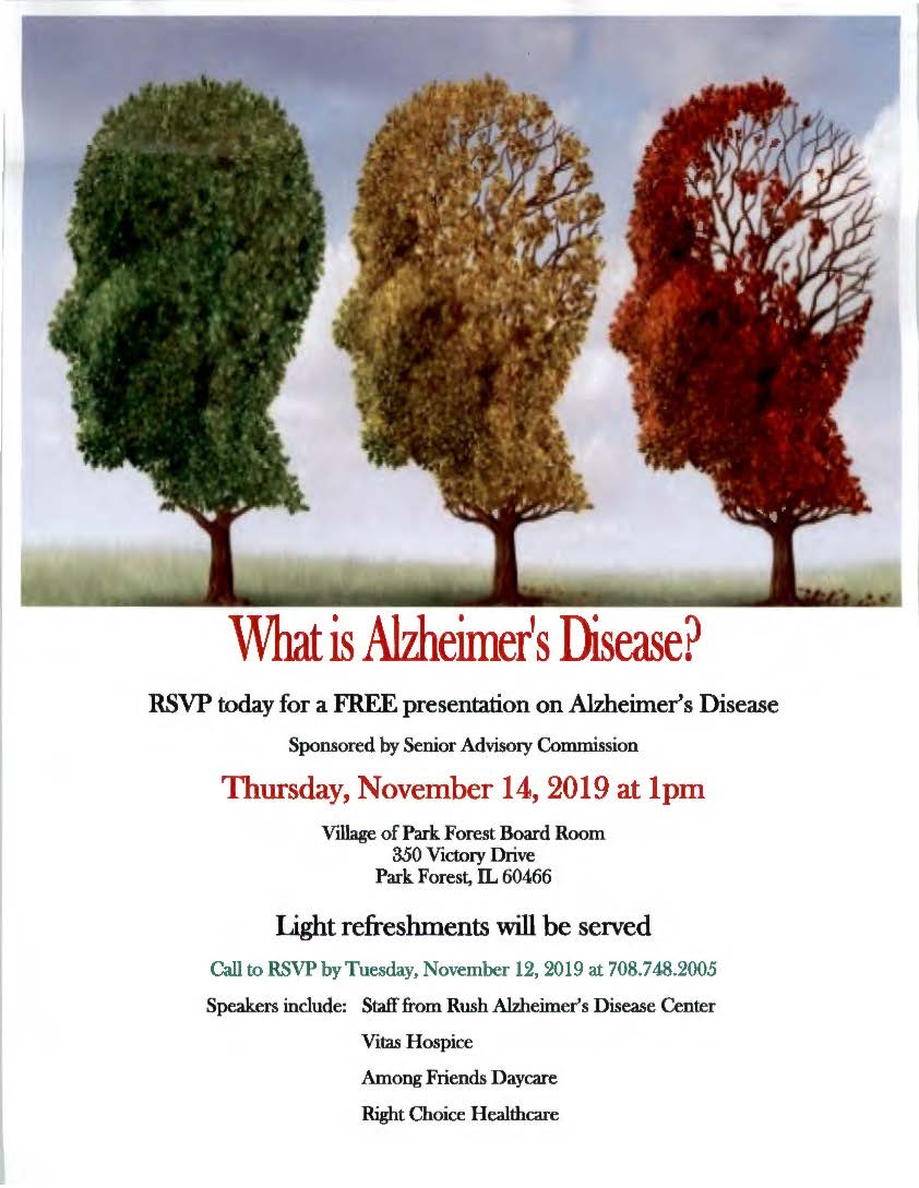 Alzheimers Disease Seminar 11-14_19