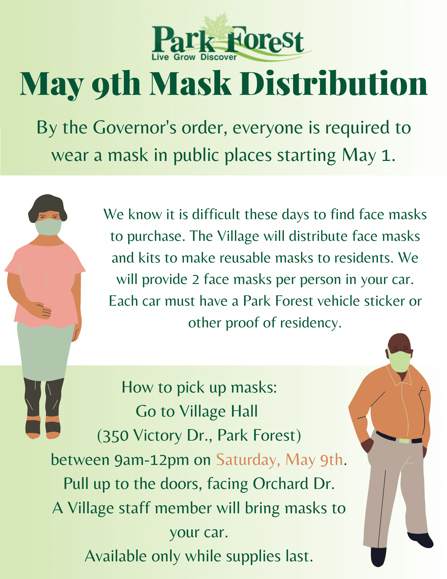PF Mask Distribution May 9 2020