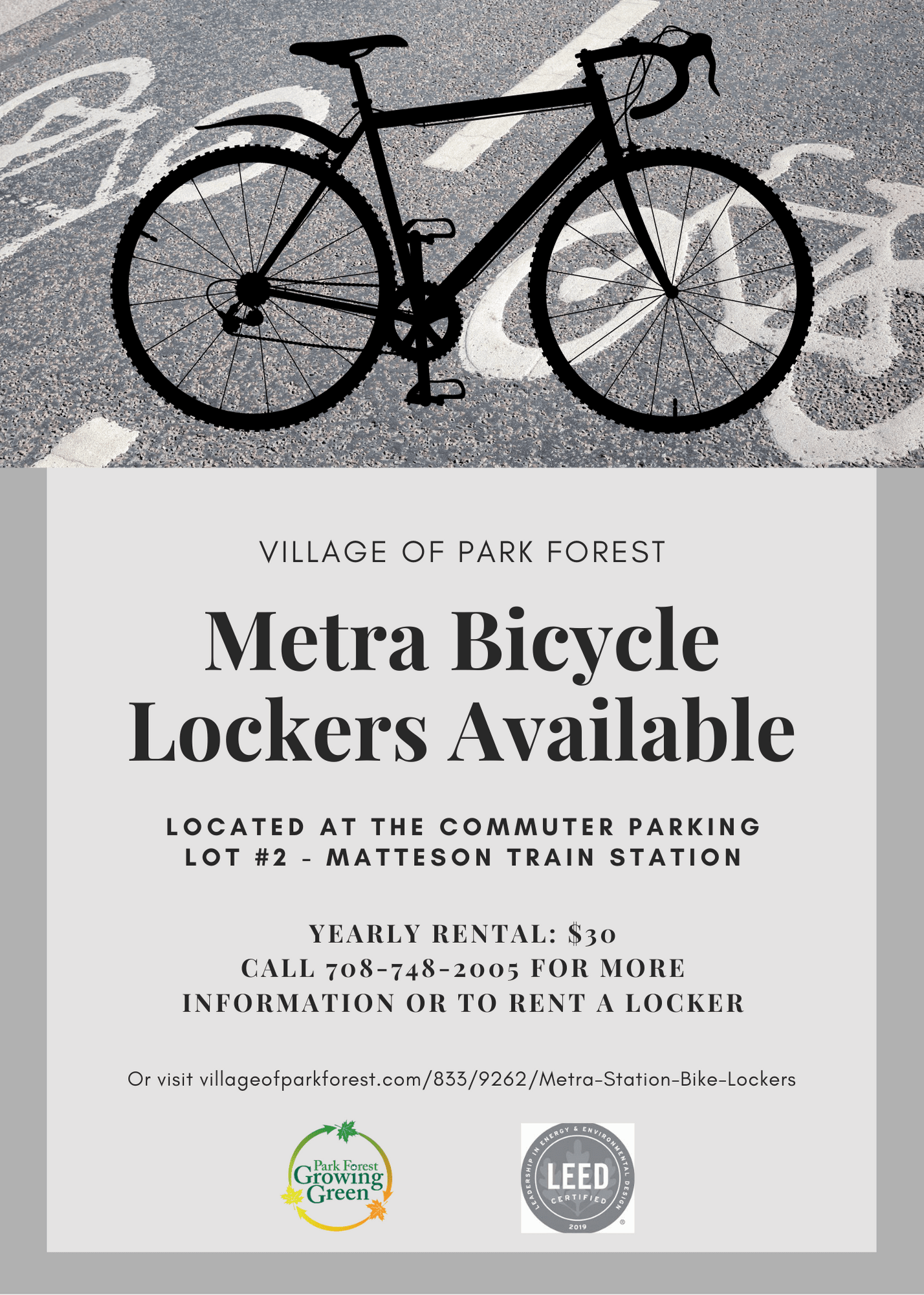 Bike Locker Flyer