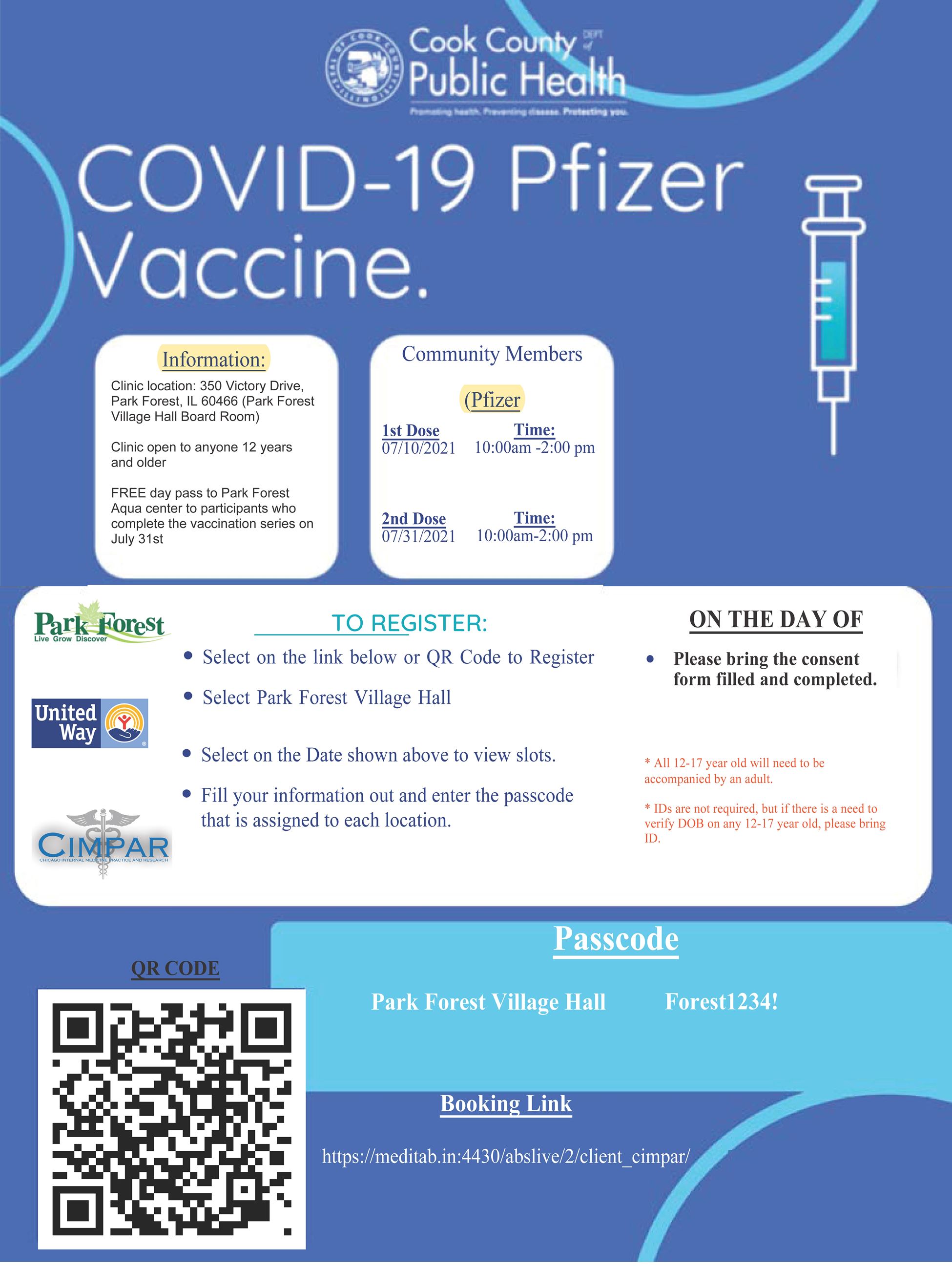 COVID-19 Cimpar_Park Forest Flyer 2021