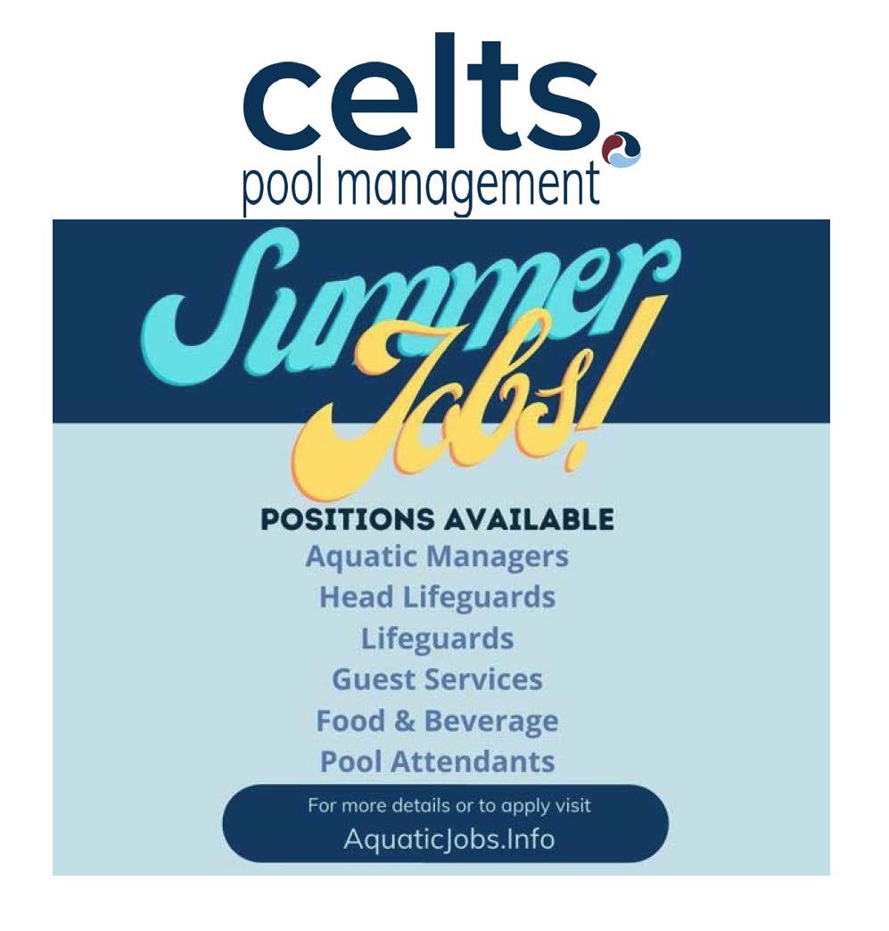 Aqua Center Hiring Ad 2022