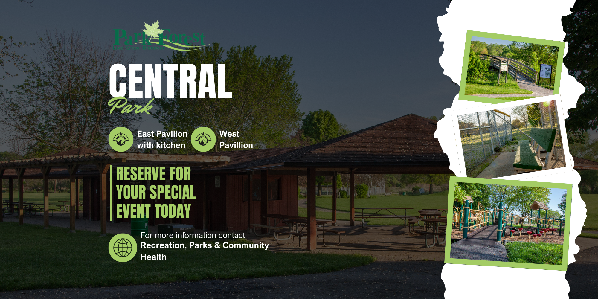 Central Park pavilion flyer 